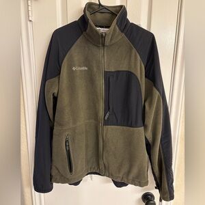 Vintage Men’s Columbia Sportswear Interchange Full Zip Fleece Jacket Size Large